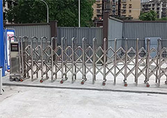 重庆马家堡小学电动伸缩门及LED显示屏安装项目